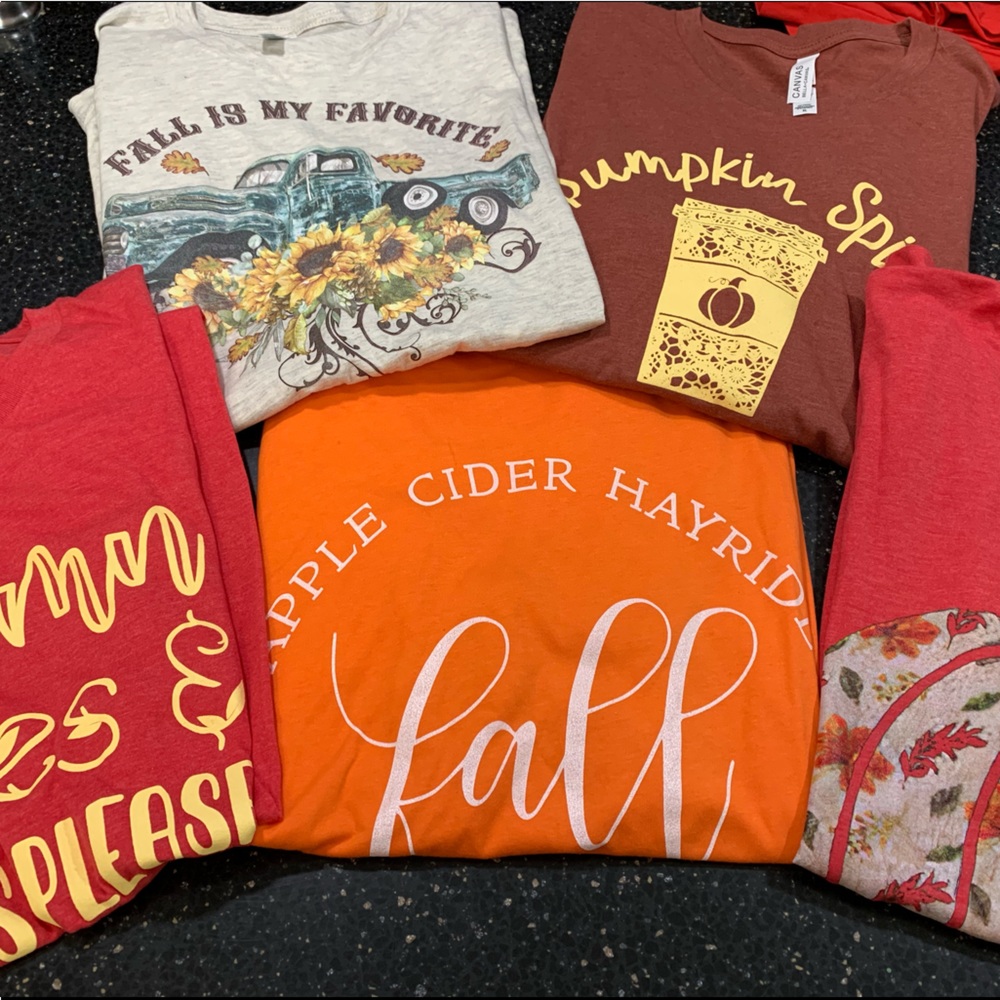 Fall Bella+Canvas Short Sleeve Bundle